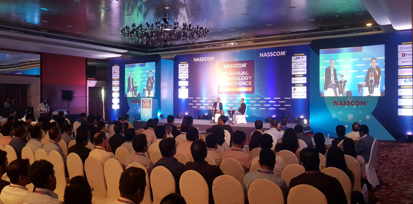 NASSCOM Conferecne mail hall at Leela Ambience, Gurgaon, India