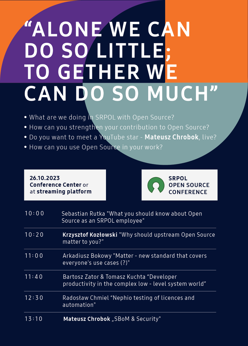 Samsung R&D Institute Poland Open Source Conference | Samsung Research